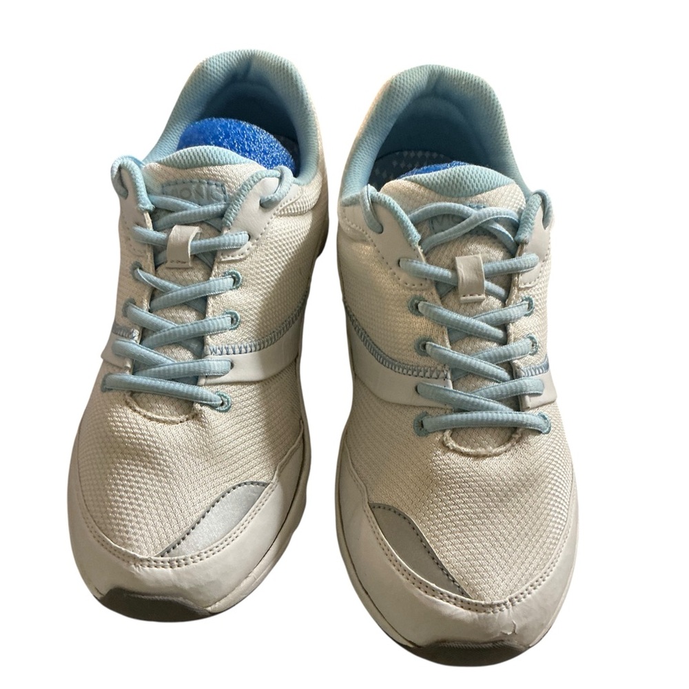 Vionic Action Kona Womens White and Blue Athletic Sneakers size 9‎